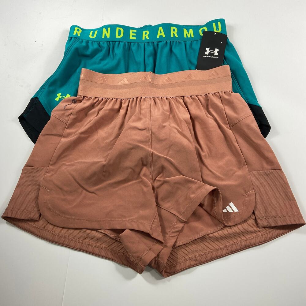 Lot of 2 Women's Shorts XS Adidas and Under Armour